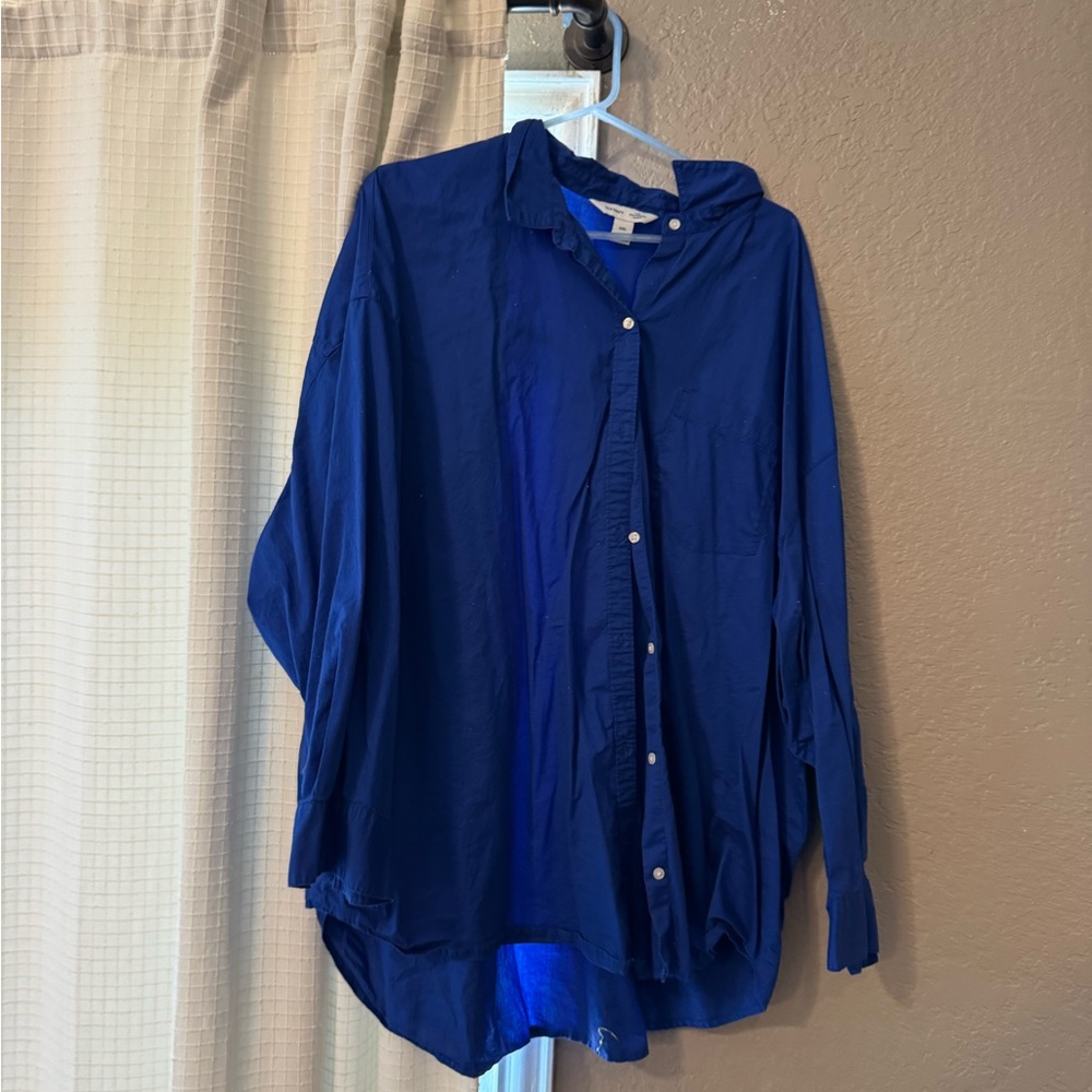 Old Navy Blue Button Down Shirt Bundle